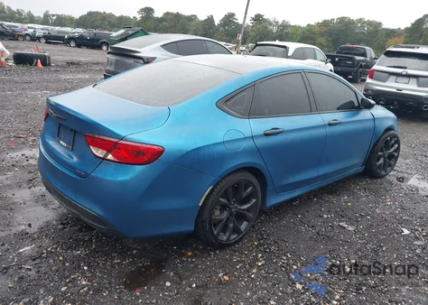 2015 Chrysler 200 Limited z USA, uszkodzony, nr VIN 1C3CCCAB4FN536519